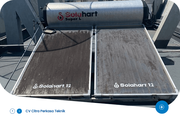 Fokus pada perbaikan dan perawatan pemanas air Solahart, termasuk pengecekan suhu, tekanan air, tangki, dan sistem distribusi agar tetap efisien dan aman digunakan.