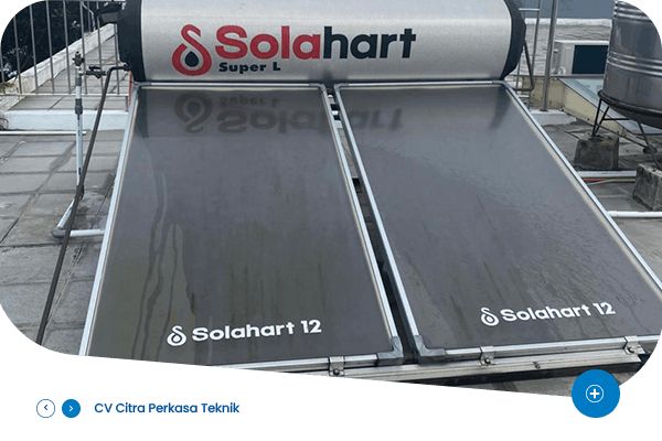 Jasa instalasi Solahart baru untuk rumah, villa, maupun bangunan komersial dengan perencanaan yang tepat agar sistem bekerja optimal dan efisien.