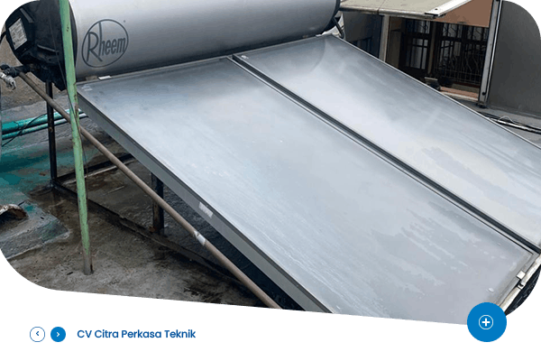 Layanan pembongkaran dan pemasangan kembali unit Solahart, cocok untuk kebutuhan renovasi, pemindahan lokasi, atau penggantian unit lama ke yang baru.